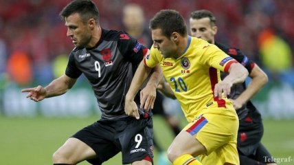 Результат матча Румыния - Албания 0:1 на Евро-2016