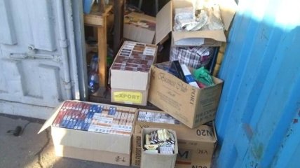 В Мариуполе изъяли контрабанду сигарет для боевиков