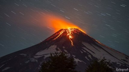 На юге Японии произошло извержение вулкана