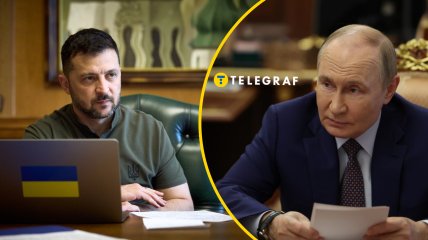 Владимир Зеленский, Владимир Путин