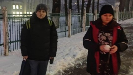Саша та Богдан, діти загиблого захисника України Юрія Овчиннікова