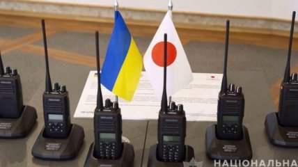 Япония передала Украине современные радиостанции на $500 тысяч