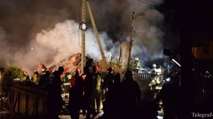 В Польше на горнолыжном курорте в доме произошел взрыв