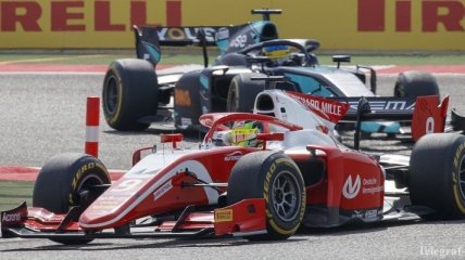 Мик Шумахер финишировал шестым на Гран-при Формулы-2 в Бахрейне