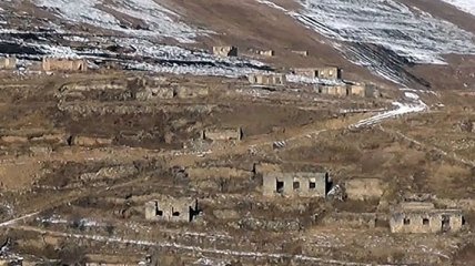 Разрушенные дома и ни единой души: появилось свежее видео из Нагорного Карабаха