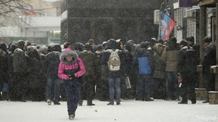 На оккупированном Донбассе выдают зарплату продуктами