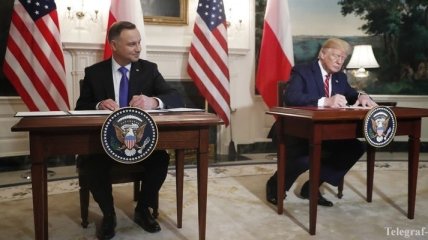 Трамп и Дуда хотят увеличить присутствие войск США в Польше