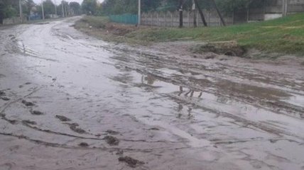 Ливень затопил два села Ровненской области