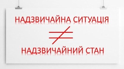 Чим відрізняються надзвичаний стан і надзвичайна ситуація?