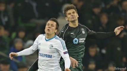 Коноплянка в матче Лиги Европы забил дебютный гол за "Шальке"