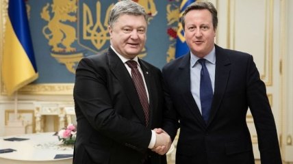 Порошенко и Кэмерон согласовали санкции против России