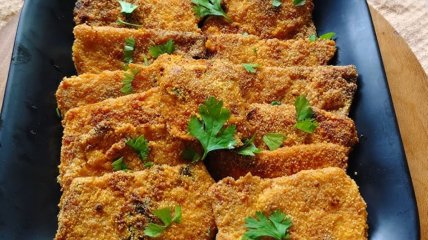 Такий шніцель із баклажанів зникне за секунди