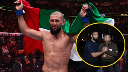 Хамзат Чимаев и Рамзан Кадыров