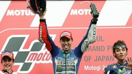 Хорхе Лоренсо - победитель Гран-при MotoGP в Японии