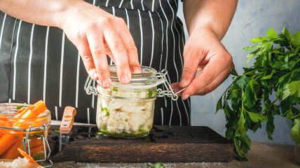 Маринованный салат из цветной капусты на зиму - Салаты на зиму - Заготовки - Мои любимые рецепты