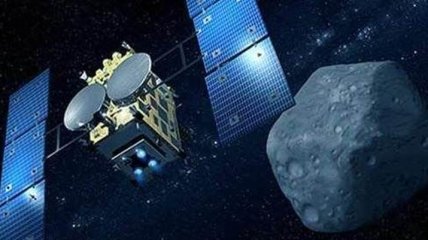 Японский космический зонд "Хаябуса-2" высадил робота на астероид Рюгу