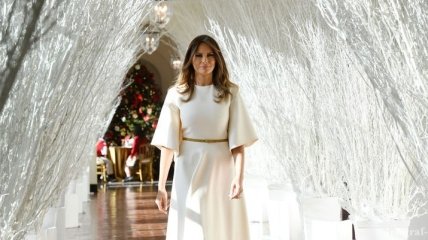 Мелания Трамп украсила Белый дом к зимним праздникам