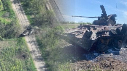 Українські десантники знищують техніку окупантів