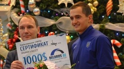 Украинский легкоатлет победил на турнире в Минске