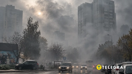 Киевляне жалуются на невыносимый запах асфальта