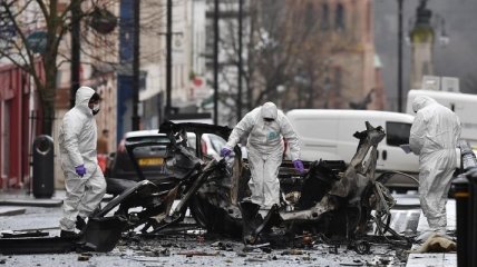 Взрыв в Северной Ирландии: Полиция подозревает участие "Новой ИРА"