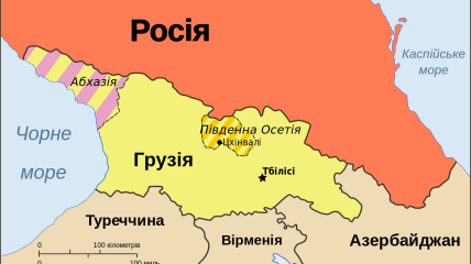 У Грузии на Кавказе самые большие проблемы с россией