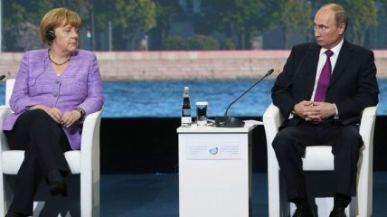 Путин заявил Меркель, что действия России полностью адекватные