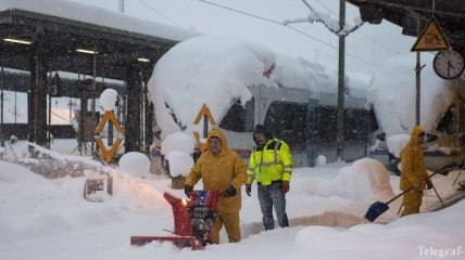 Небывалые снегопады и холода в Европе за 10 дней унесли жизни 21 человека