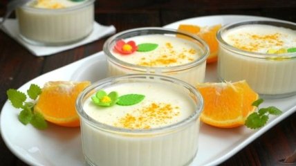 Рецепт дня: творожно-сливочный десерт с апельсинами