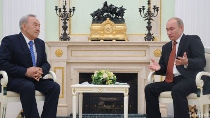Встреча Путина и Назарбаева в Москве