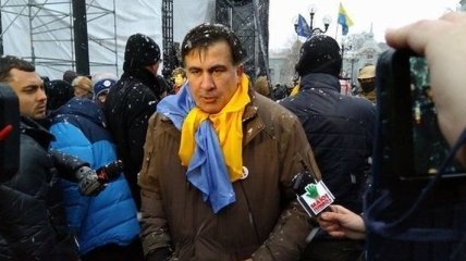 Саакашвили после освобождения вернулся в квартиру на Костельной