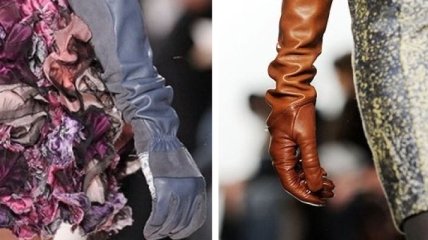 Длинные перчатки - модный тренд сезона осень-2013