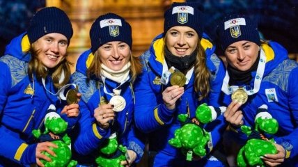 Сборная Украины завоевала бронзу на ЧМ по биатлону в эстафете