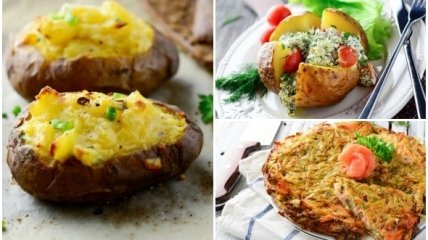 3 рецепта не калорийных блюд из картофеля
