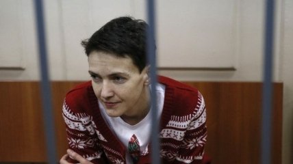 Савченко согласилась на капельницы для поддержания здоровья