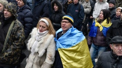 Сторонники Саакашвили собрались на марш в центре Киева 