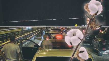 Ночной "хлопок" на мосту изрядно испугал россиян