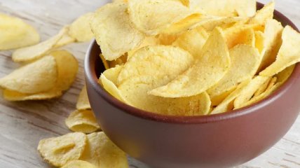 Натуральные домашние чипсы из картофеля