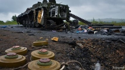 В Донецкой области разминируют заминированные террористами объекты
