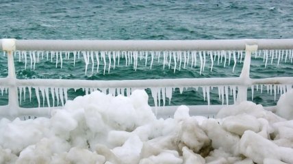 В Одессе в результате перепада температур "парит" Черное море