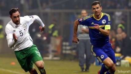 Босния и Герцеговина сыграла вничью с Ирландией