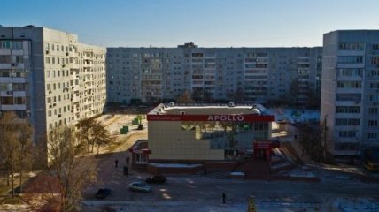 В Энергодаре Запорожской области горел торговый центр