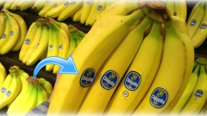 Маркировка на бананах указывает не только страну происхождения