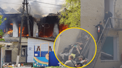 Наслідки удару по середмістю