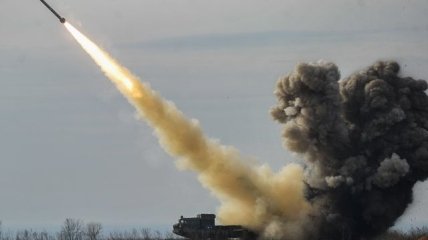 Выпуск ракет по боевой установке С-300