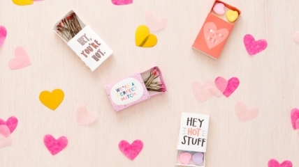 Открытка из спичечного коробка на День святого Валентина: 30 оригинальных идей