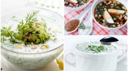 3 рецепта окрошки для крошки