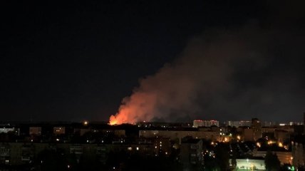 Пожежу було видно здалеку