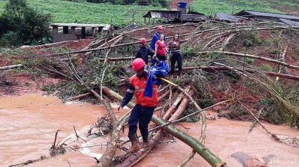 Наводнения в Бразилии: погибли 10 человек