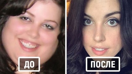 Невероятные примеры того, насколько меняются лица людей после похудения (Фото)